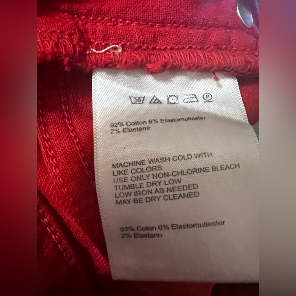 Anthropologie's‎ Pilcro & Letterpress Pink Jeans new without tag - Picture 7 of 16